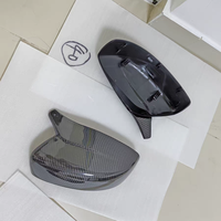 Coques de rétroviseurs en fibre de carbone pour Infiniti G37 2007-2013 - Coques de rétroviseurs latéraux style M, fibre de carbone véritable pour coupé et berline