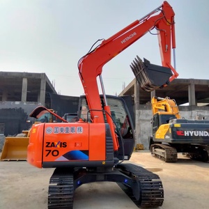 Excavatrice sur chenilles Hitachi ZX70 de 7 tonnes avec peu d'heures de fonctionnement, excavatrice hydraulique Hitachi ZX60 de 6 tonnes, excavatrice sur chenilles de 7 tonnes - Product Image 4