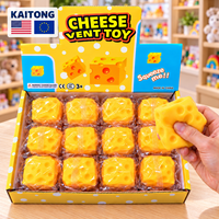 KAITONG Jouets anti-stress à presser, en forme de pain parfumé, boule de cire au beurre à remontée lente personnalisée, et squishies au chocolat et au fromage