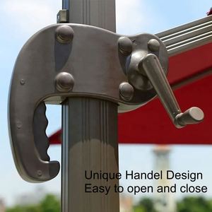 Parasol de terrasse chaud, <span class=keywords><strong>parasols</strong></span> de jardin d'extérieur avec LED et télécommande, grands <span class=keywords><strong>parasols</strong></span> de restaurant d'extérieur, vente directe usine - Product Image 6