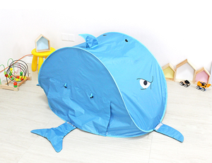 Foldable Baby Beach Tent Portable Waterproof Build Sun Awning UV-Protecting <strong>PlayTents</strong> for Kids Child Blue With Mini Pool - Product Image 6