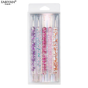 Двухсторонние инструменты для маникюра, 5 шт., силиконовые аксессуары для ногтей - Product Image 5