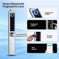 Serrure intelligente coulissante TTlock Tuya pour extérieur, serrure de sécurité pour hôtel, serrures intelligentes pour portes extérieures