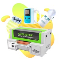 Impresora UV DTF de Escritorio Mini A3 de 30 cm SUBLISTAR con Cabezales de Impresión I3200 HD, Máquina de Impresión de Etiquetas de Película ab para Carcasas de Teléfono