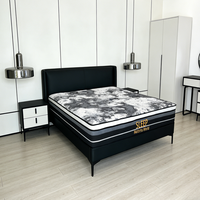 Matelas à ressorts ensachés RV - Design moderne, confort moyen, écologique, qualité hospitalière, compact, léger, personnalisable pour chambre/villa/école