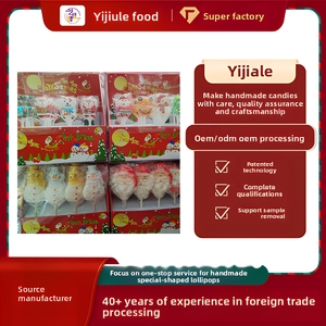 Sucettes de Noël mignonnes en forme de dessin animé, 500g, saveurs fruitées assorties, collation tendance des influenceurs, cadeau de fêtes pour enfants et famille - Product Image 2