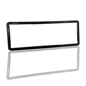 Plastique ABS personnalisé de haute qualité 140mm * 370mm cadre de <span class=keywords><strong>plaque</strong></span> <span class=keywords><strong>d</strong></span>'<span class=keywords><strong>immatriculation</strong></span> de voiture vierge pour l'Australie taille Standard - Product Image 1