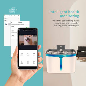 OKKPETS Pet fontana automatica gatto fontana acqua cane distributore di acqua con filtri di ricambio per gatti, cani, più animali domestici - Product Image 3