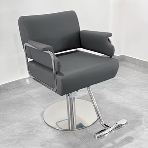 Moderner Schwarz-Goldener Friseurstuhl für Damen und Herren Chinas Bester Hersteller Großhandel Friseur- und Barbier-Stühle - Product Image 3