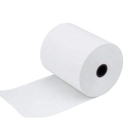 Buen precio impreso Pos recibo de efectivo hasta 80mm papel de caja registradora 80x80mm rollos de papel térmico Pos