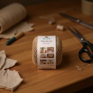 Filo di sisal Ilan in pallina da 2 mm, 50 g, per artigianato e cucito - Product Image 2