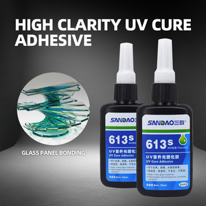 Pegamento UV Transparente, Adhesivo Acrílico para Unir PMMA, PC, Plástico, Vidrio, Metal y Cristal, Pegamento de Curado UV de un Solo Componente - Product Image 1