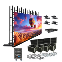 Écran LED en aluminium moulé sous pression pour location, étanche, pour scène extérieure, concert, assemblage et affichage