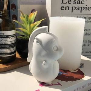 แม่พิมพ์ซิลิโคนรูปการ์ตูนม้าโพนี่รูปสัตว์แบบสามมิติอุปกรณ์ขัดมันด้วยกลิ่นหอมเครื่องประดับสำหรับชงชา - Product Image 4