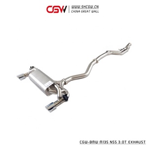 Sistema de Escape Super Suave Cat-back con Silenciador para <span class=keywords><strong>BMW</strong></span> <span class=keywords><strong>M135</strong></span> con Puntas de Fibra de Carbono - Product Image 4