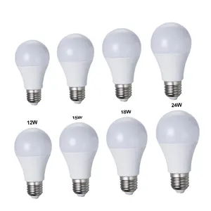 Skd lâmpadas led de 3w/5w/7w/9w 12w 15w, 18w, e27, b22led, suporte para condutor, material primário/lâmpada led