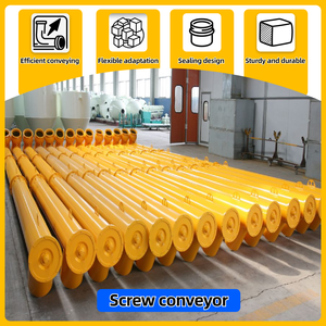 Auger Feeds Roller Lift Afval Silo <span class=keywords><strong>Bunker</strong></span> Cement Schroef Transportband Voor Cement - Product Image 3