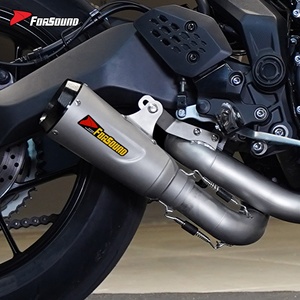 Système d'échappement complet pour <span class=keywords><strong>moto</strong></span> Forsound Factory à <span class=keywords><strong>prix</strong></span> de gros, silencieux SR GP-Spec, système slip-on complet pour <span class=keywords><strong>MT</strong></span>-<span class=keywords><strong>07</strong></span> MT07 2014-2026 - Product Image 5
