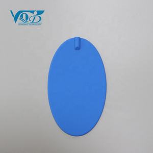 Oval Silicon Rubber <strong>Electrode</strong> <strong>Pad</strong> for TENS Unit Musical Function for TENS <strong>Microcurrent</strong> Body Slim Beauty Machine Massage Product - Product Image 4