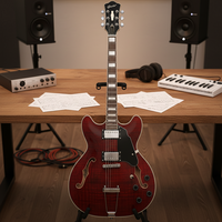 6-String Jazz Hollow-Body Electric Guitar 335 Custom Fast Shipping High Quality