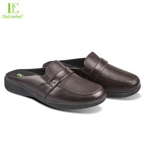 Mode microfibre semelle extérieure en caoutchouc supérieure Mules chaussures orthopédiques Slip chaussures diabétiques pour les femmes - Product Image 2