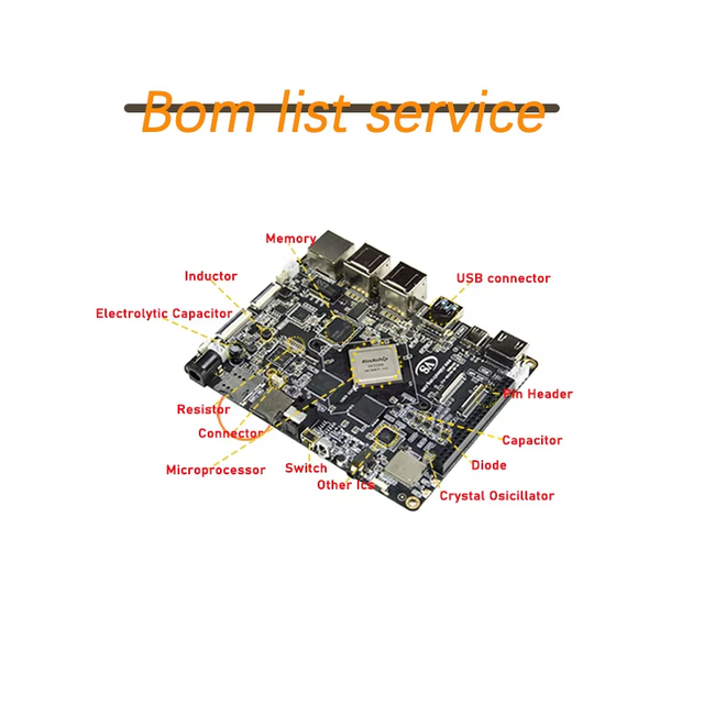 Integrated Circuits Clock/Timing Chip Selection Service List and Quotation Service Electronic Components PCB Board