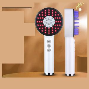 Peine de Masaje Eléctrico con Nano Niebla, Aplicador de Luz Roja y Azul para Aceite Esencial, Minoxidil, Cepillo para el Cuidado del Cabello, ABS+Silicona, CE - Product Image 6