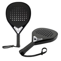 Raquette de pickleball pour enfants en fibre de carbone, options de surface 3K 12K 18K, raquette personnalisée, entraînement, équipement sportif pour terrain extérieur