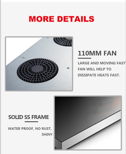 Cocina eléctrica de 220V con cuatro zonas flexibles, hornillo eléctrico de inducción de cuatro quemadores, electrodomésticos - Product Image 5