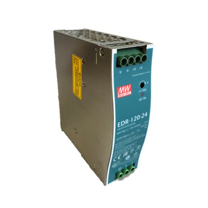 แหล่งจ่ายไฟแบบปิด EDR-120-24 24V AC-DC คุณภาพดี แบบเอาต์พุตเดี่ยว - Product Image 3