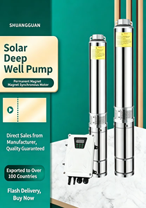 Solution <span class=keywords><strong>d</strong></span>'approvisionnement en <span class=keywords><strong>eau</strong></span> hors réseau 4YYD Courant continu 72V Pompe solaire anti-colmatage basse tension pour puits profond avec impeller en acier inoxydable et <span class=keywords><strong>fonctionnement</strong></span> silencieux - Product Image 4