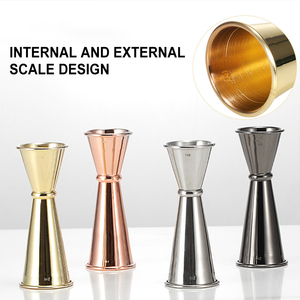 Jigger Personalizado para Bar, Jigger de Acero Inoxidable con Diseño Japonés, Vaso Medidor Doble para Bebidas Espirituosas, para Bartender - Product Image 3