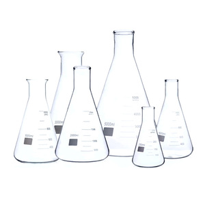 Frasco <span class=keywords><strong>Erlenmeyer</strong></span> de Cuello Recto y Ancho, Resistente a Altas Temperaturas, Frasco Cónico de Laboratorio, Modelo Bio-CD2710/Bio-CD2711 - Product Image 4