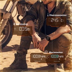 Reloj Inteligente Deportivo para Exteriores DF NORTH EDGE MarsPro, Resistente al Agua 50M, Termómetro, Reloj Inteligente Mars PRO para Hombre, TAC WATCH - Product Image 1