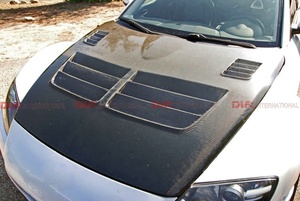 Se adapta a Mazda RX8 SE3P RM tipo capó con ventilación frontal capó con ventilación de motor de fibra de carbono para RX8 - Product Image 2