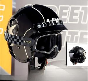 Casco Vintage LS2 OF599, Estilo Americano, para Motocicleta, Tres Cuartos, para las Cuatro Estaciones, para Hombre - Product Image 4