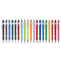 Stylo à bille publicitaire en métal avec logo personnalisé, nouveauté sportive, largeur d'écriture de 0,5 mm, corps en métal durable pour cadeaux
