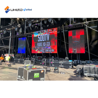 Layar LED Luar Ruangan Tahan Air Raksasa P3.91 Panel Layar Video LED Panggung untuk Konser Harga Sewa Layar LED Luar Ruangan