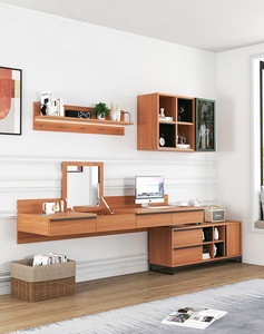 Prix usine meubles personnalisation <span class=keywords><strong>haute</strong></span> qualité bois femmes modernes filles fantaisie coiffeuse utilisation pour salon de chambre - Product Image 5