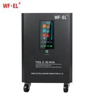 Stabilisateur de tension automatique triphasé WF.EL 30 kVA avec écran tactile LCD, sortie haute précision 380 V, régulateur d'alimentation