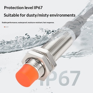 LORDDOM M12 방수 IP67 NPN 유도형 근접 센서, 감지 범위 4mm, 금속 감지용 24VDC - Product Image 4