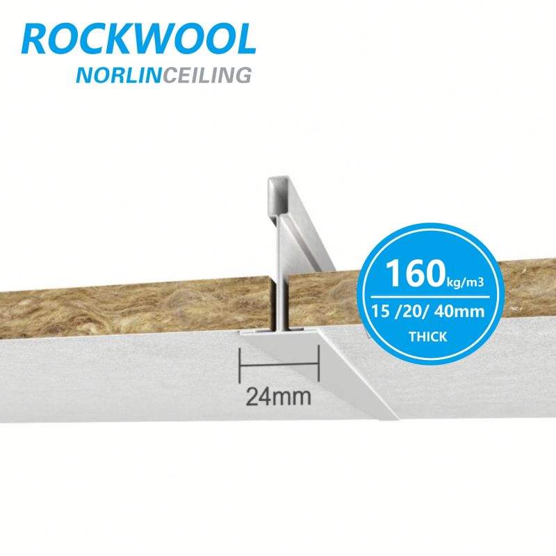 Acoustic Ceiling Tile 24*24 in High Performance 20mm Mineral ...