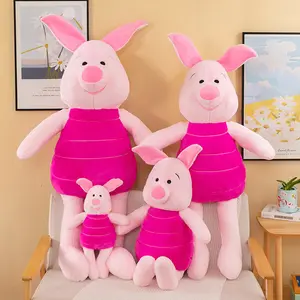 50cm Anime Winnies juguetes de peluche The Poohs figura de peluche muñeca oso amigos Piglet Eeyore Stitch muñeco de peluche colección juguete para regalo