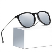 Nouvelles lunettes de soleil polarisées unisexes 4171, tendance européenne-américaine, à motif léopard, pour la conduite, protection UV400, monture intégrale, forme ovale