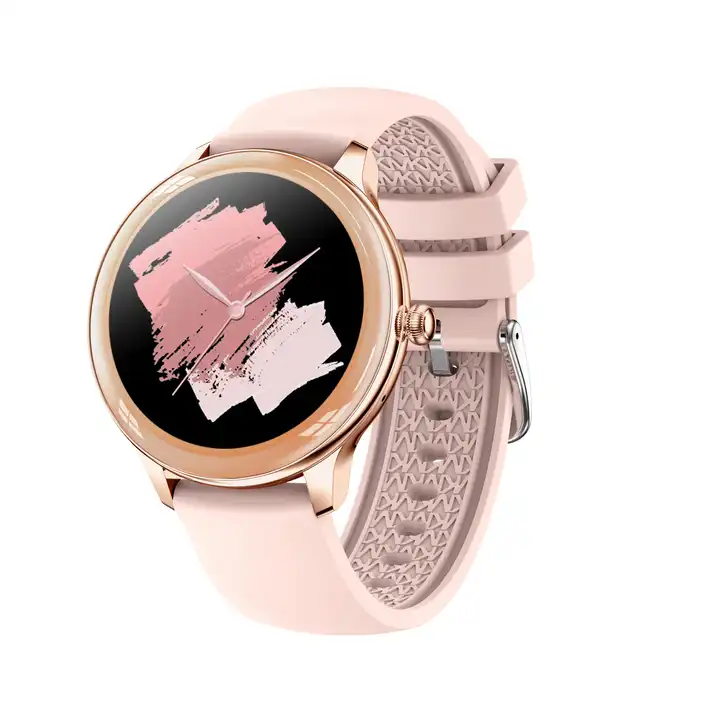 moda smart watch 2023 bt chiamata smartwatch per le donne 1.09 pollici  schermo rotondo ip67 impermeabile temperatura corporea reloj inteligente
