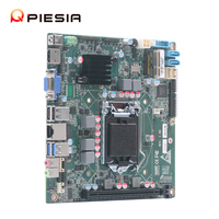 Pabrik Piesia LGA 1151 H110 H170 Onboard 4GB DDR4 2 Lan 6 Com komputer industri Mainboard 1 * VGA PCIE3.0 Mini Motherboard ITX