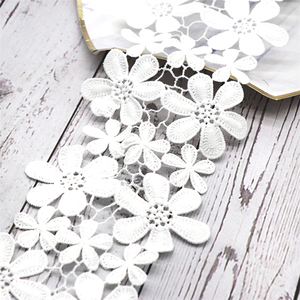 Phong cách hợp thời trang thân thiện với môi Chất liệu phong cách mới sáng ren <span class=keywords><strong>TRIM</strong></span> trong quần áo - Product Image 6