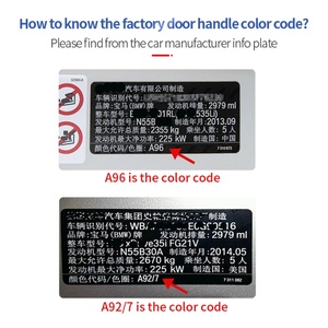 Poignée de porte de voiture extérieure tactile, accès confortable, entrée sans clé F10 F03 F04 F07, poignée de porte de voiture G Body - Product Image 6