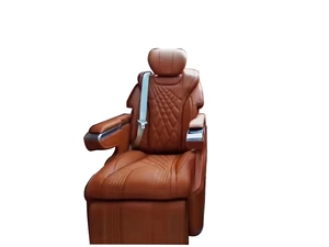 Siège de voiture électronique orange personnalisé de qualité supérieure pour Viano, avec déverrouillage électronique, vente en gros - Product Image 4