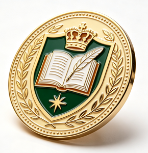 Pin de Solapa Metálico con Logotipo Personalizado, Redondo, de Esmalte Suave, Aleación de Zinc, Emblema para Ropa, Bolsos, Sombreros, Regalos y Souvenirs - Product Image 2